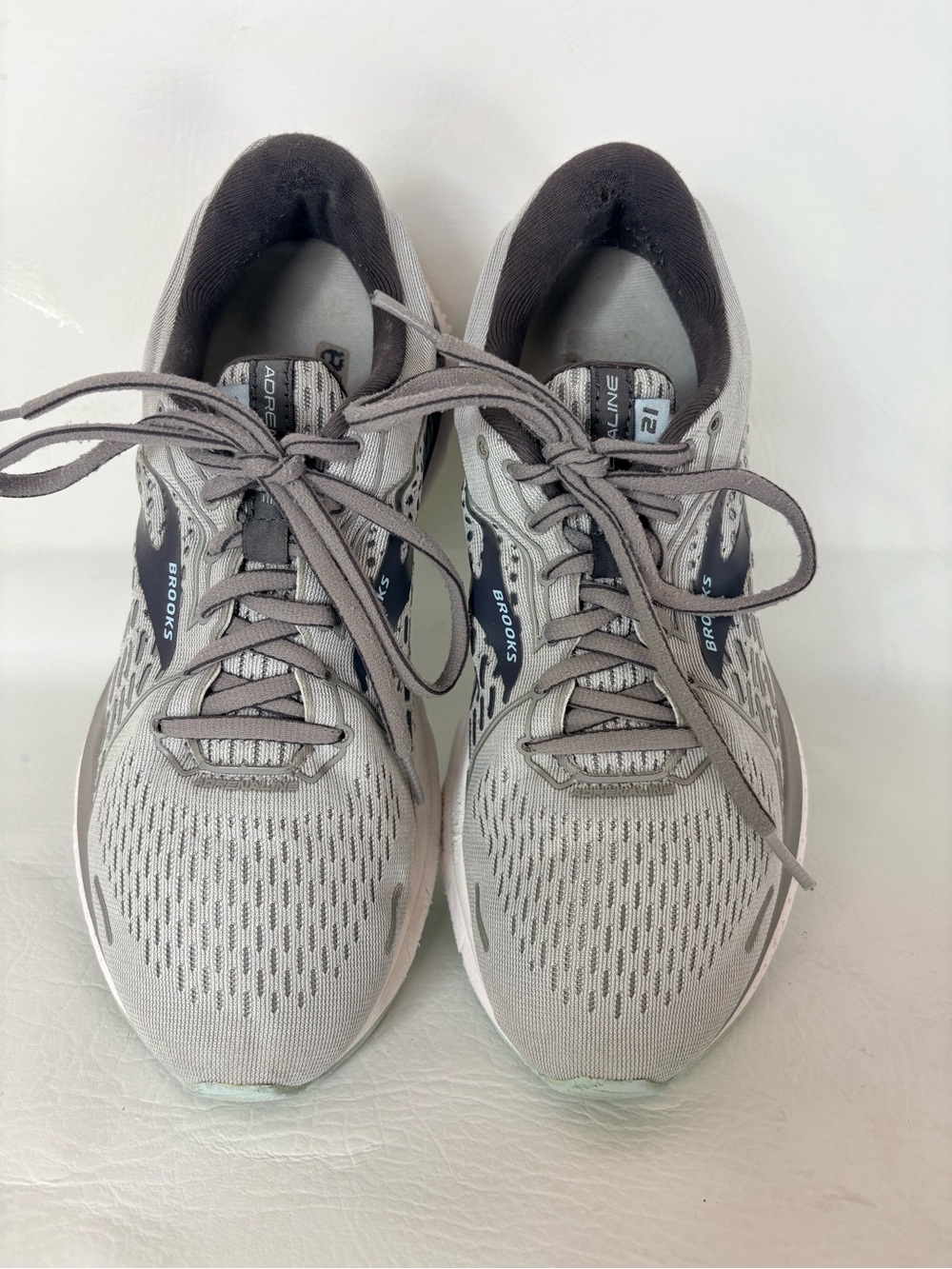 Brooks Adrenaline GTS 21 Women’s Running Shoes Gray Blue Size 9 Sneakers - Picture 3 of 8